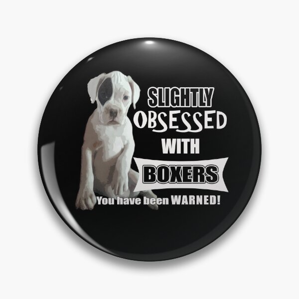 Item preview, Obsessed with White Boxer Dogs designed and sold by 3QuartersToday.