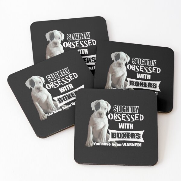 Item preview, Obsessed with White Boxer Dogs designed and sold by 3QuartersToday.