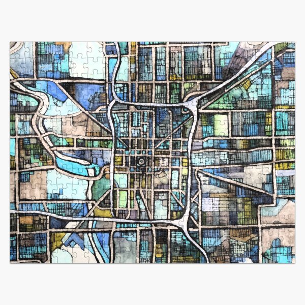 Indianapolis, IN Jigsaw Puzzle