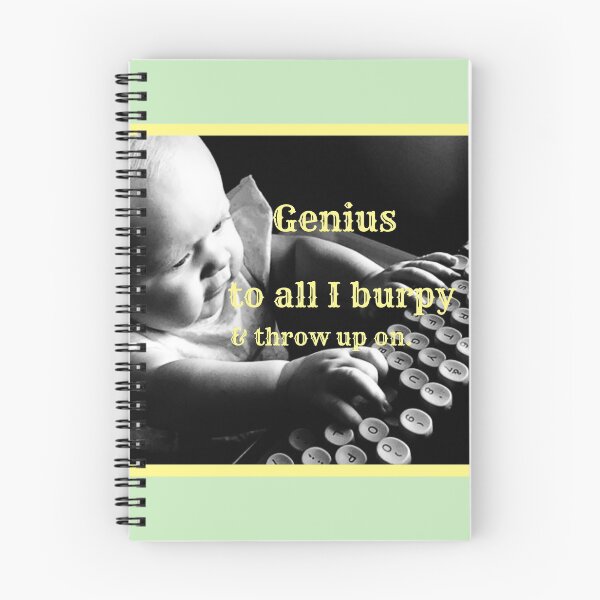 Item preview, Genius Baby Humor Mint designed and sold by Aquila Light Pictures.