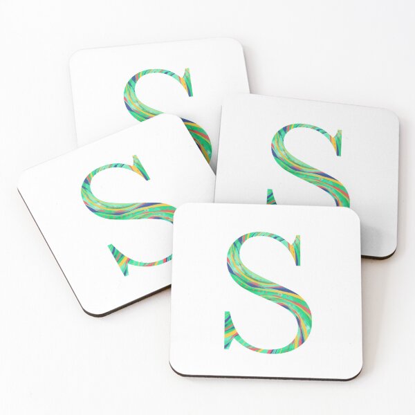 Item preview, ‘S’ Monogram Initial Lettering designed and sold by misterletterman.