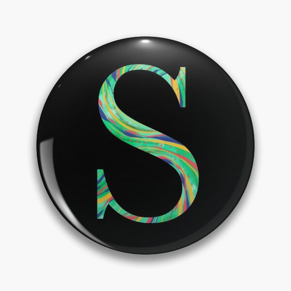 Item preview, ‘S’ Monogram Initial Lettering designed and sold by misterletterman.