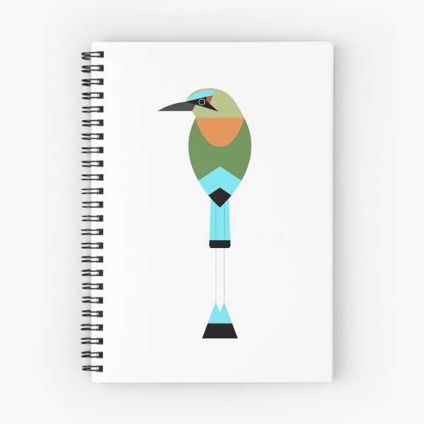 Item preview, Minimalist Turquoise-Browed Mot Mot designed and sold by jspiggle.