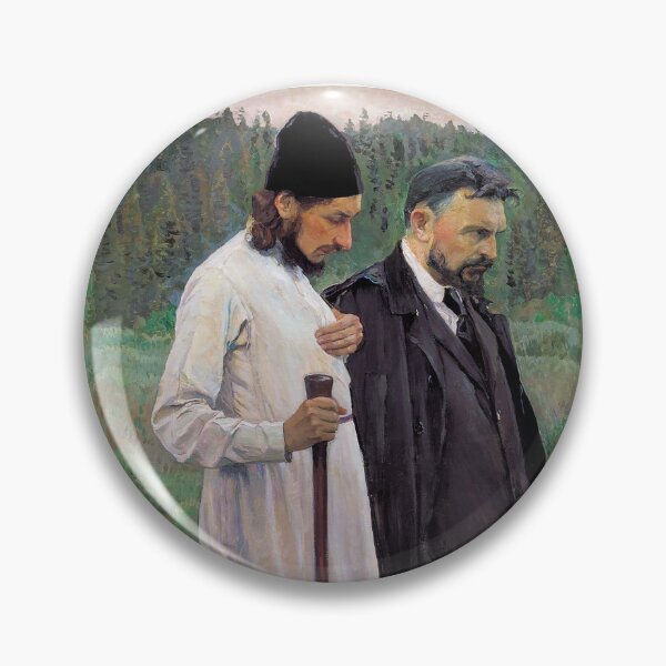 Item preview, HD. Philosophers (1917), by Mikhail Nesterov   designed and sold by ArmoniMundi.