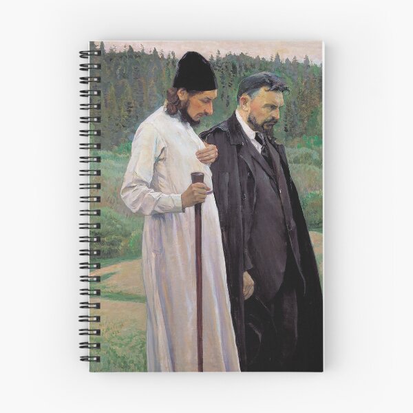 Item preview, HD. Philosophers (1917), by Mikhail Nesterov   designed and sold by ArmoniMundi.