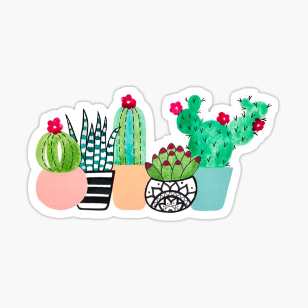 Potted Plants Sticker