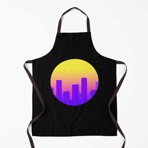 Item preview, City Scape Buildings Sunset 80S Theme,Cityscape Pattern designed and sold by enigma3a.