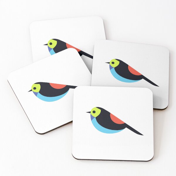 Item preview, Minimalist Paradise Tanager designed and sold by jspiggle.
