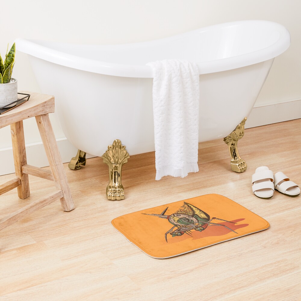 Item preview, Bath Mat designed and sold by Graphicsbyte.