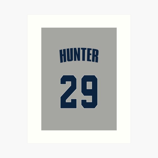 Tribute to Jim Catfish Hunter Art Print