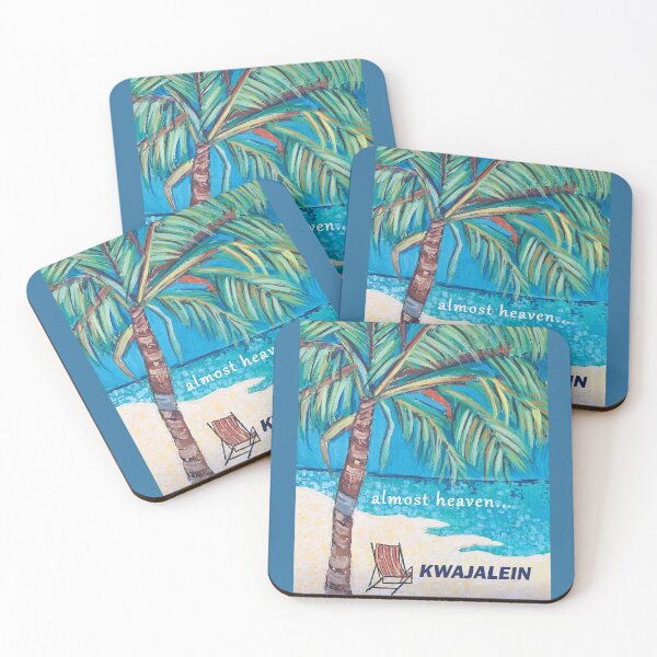 Item preview, Kwajalein Almost Heaven... Beach Palm designed and sold by AmcalmArtisty.