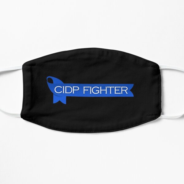 CIDP Fighter - Laid Up - CIDP Awareness Flat Mask