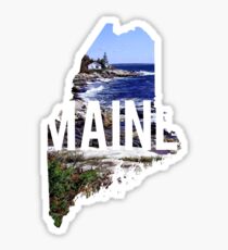 Maine Coast Sticker