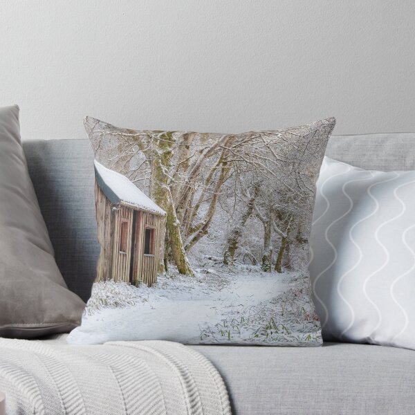 Item preview, Snowy Shed in the Woods, Aberdeenshire designed and sold by andymcdphoto.