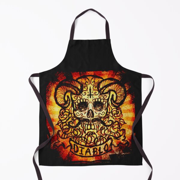 Item preview, El Diablo Sugar Skull designed and sold by ShayneoftheDead.