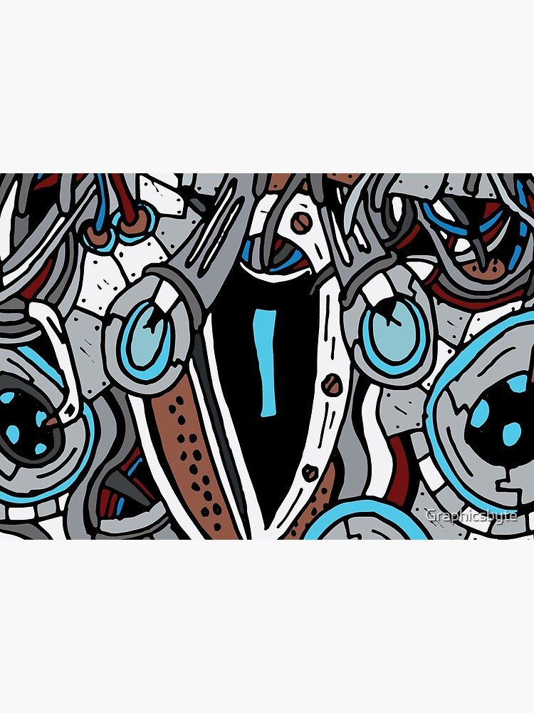 Sapphire Elytron (Cyborg Bug) by Graphicsbyte