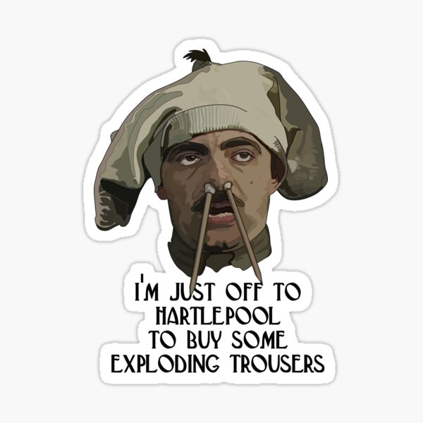 Item preview, Blackadder Wubble Hartlepool designed and sold by loganferret.