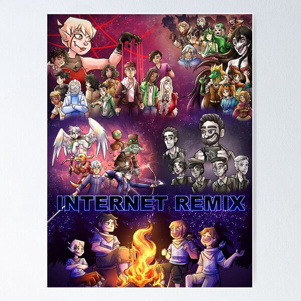 Vista previa del artículo con la obra « ¡Aquí están las historias de fogatas! Hecho para la competencia Camp Streamix Bomb en 2020», diseñado y vendido por Anatthema.