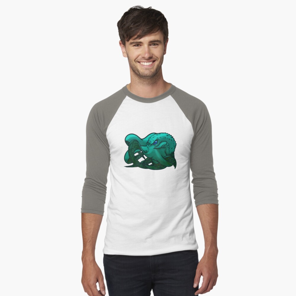Item preview, Baseball ¾ Sleeve T-Shirt designed and sold by MonkeyKnot.