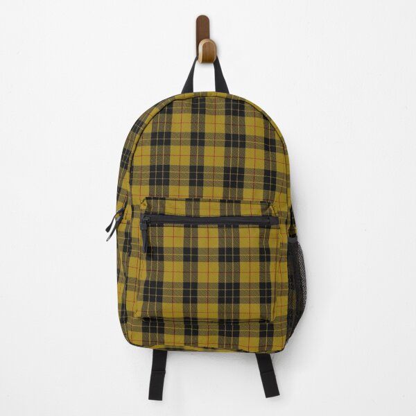 tartan weavers | Scottish Black and Red Beige Backpack