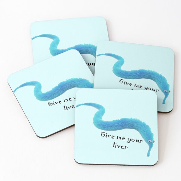Item preview, Blue Worm designed and sold by Attic-Worms.