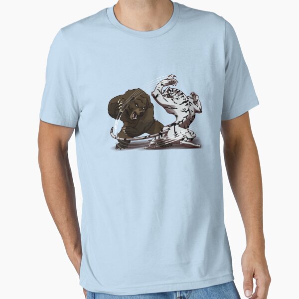 Bear Vs Snow Tiger Essential T-Shirt