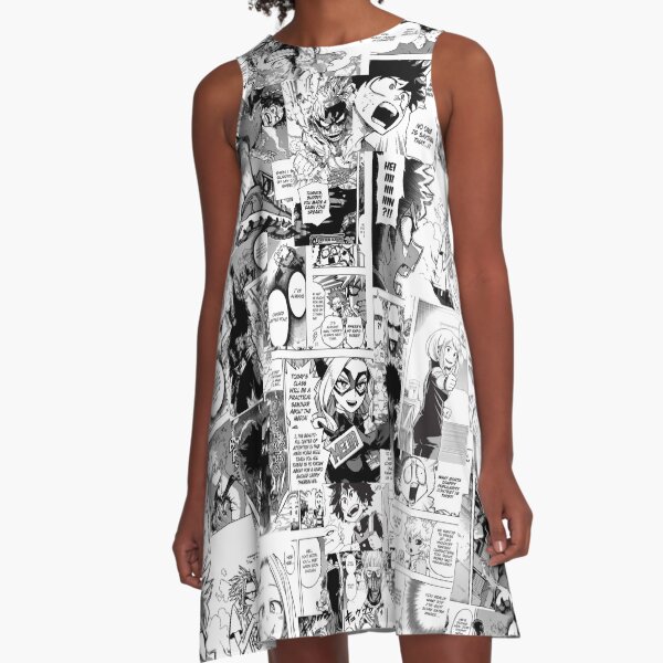 My Hero Academia Collage A-Line Dress