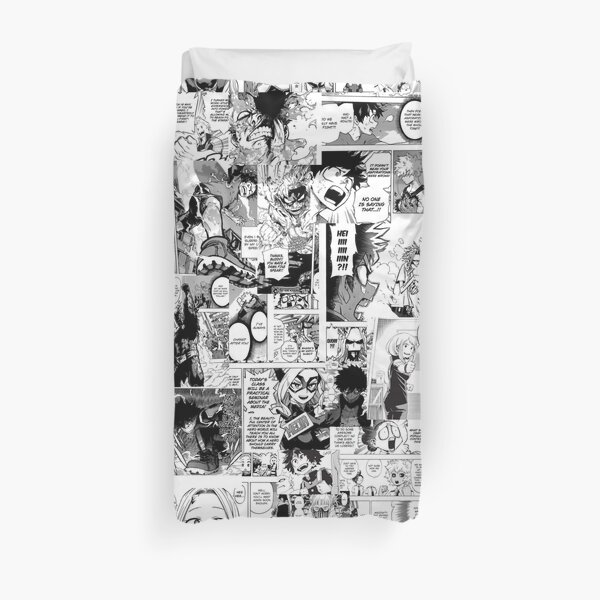 My Hero Academia Collage Duvet Cover