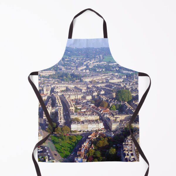 Item preview, Aerial Image of Bath, Somerset, UK designed and sold by FOLK ART FUSION by heidiannemorris.