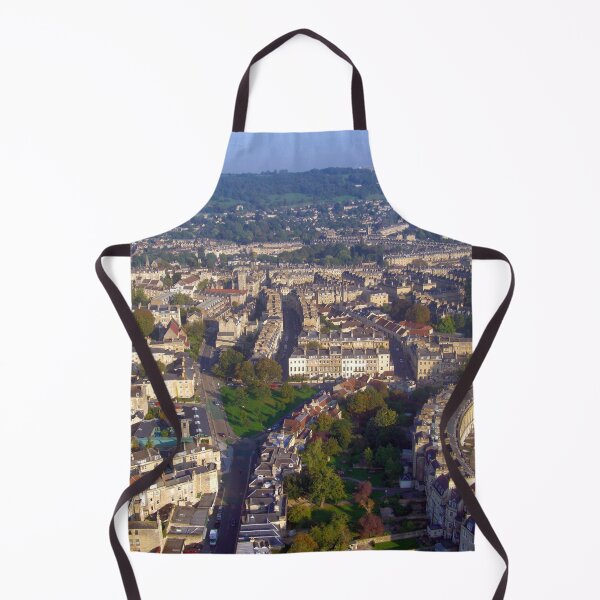 Item preview, Aerial Image of Bath, Somerset, UK designed and sold by FOLK ART FUSION by heidiannemorris.