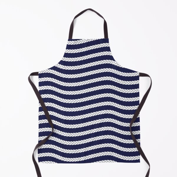 Item preview, Nautical Braid in Navy and White designed and sold by Daisy Beatrice.