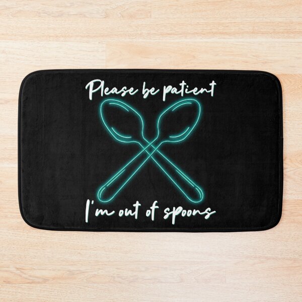 Item preview, Teal Neon Out of Spoons designed and sold by Elle  Hazlett.
