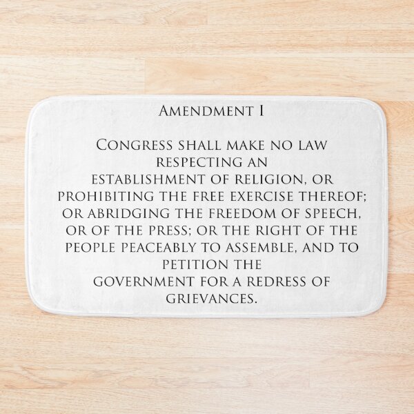 Item preview, First amendment  designed and sold by Stephanie  Skeem.
