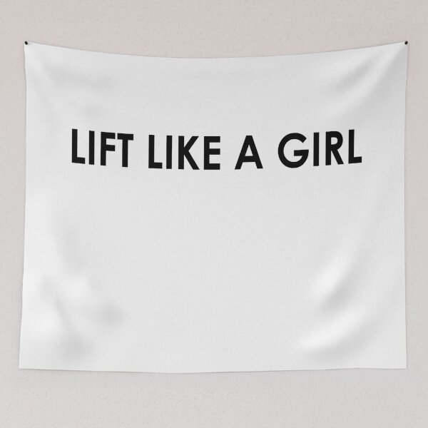 Item preview, Lift like a girl designed and sold by goodvibes1703.