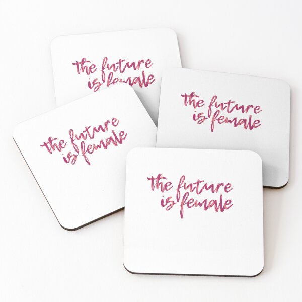 Item preview, the future is female sticker designed and sold by lavendrdzigns.