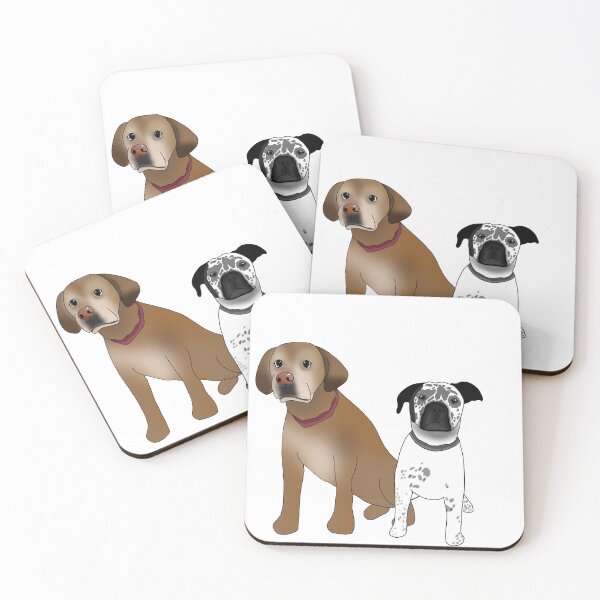 Item preview, 2 cute dogs designed and sold by katiesully99.