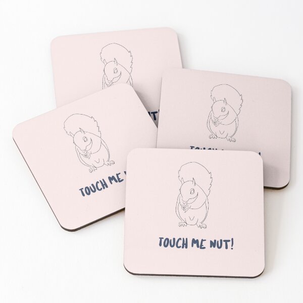Item preview, Squirrel Drawing Touch Me Nut designed and sold by Life Is Beautiful.