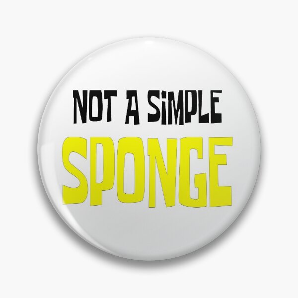 Item preview, not a simple sponge designed and sold by Gleeksily36.