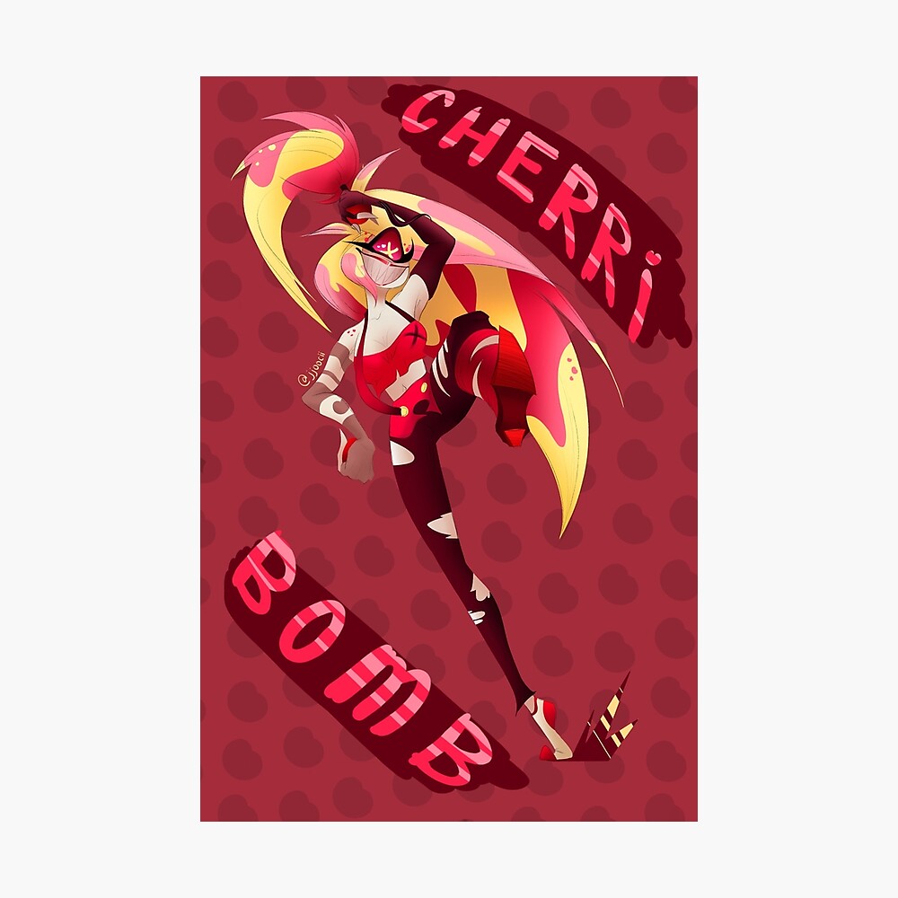 Cherry Bomb Print(Hazbin Hotel)