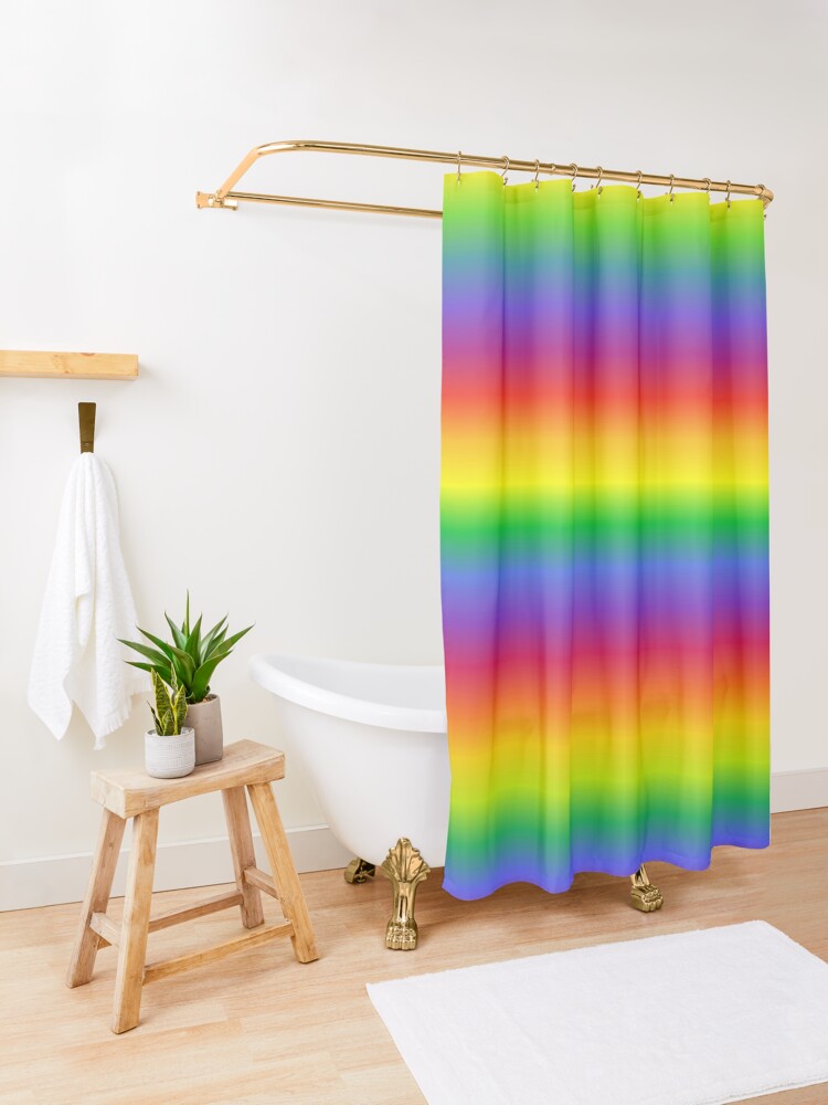 Alternate view of Colors, Colorfulness Shower Curtain