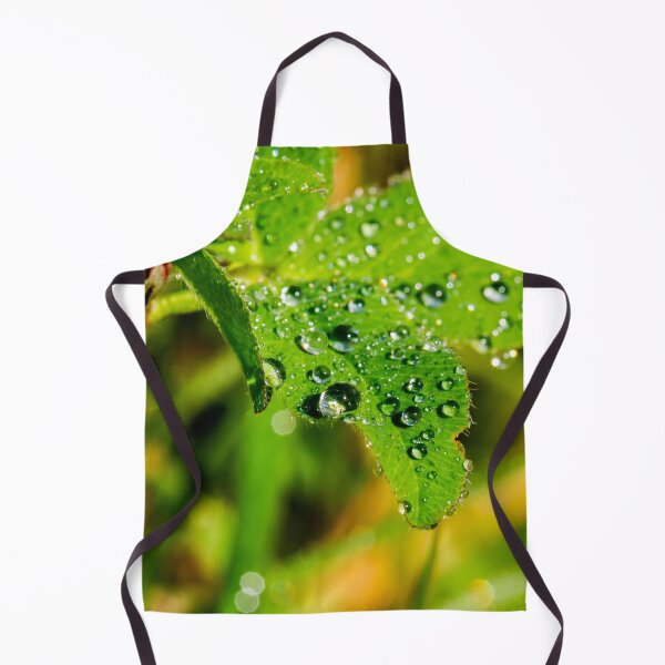 Item preview, Raindrops on a wild rose leaf designed and sold by FOLK ART FUSION by heidiannemorris.