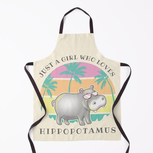 Item preview, Just a girl who loves Hippopotamus designed and sold by pablomendoza.