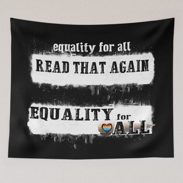 Item preview, equality for all - READ THAT AGAIN -  designed and sold by originalsusie.
