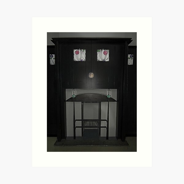 Item preview, House For An Art Lover, Main Hall Fireplace designed and sold by MagsWilliamson.
