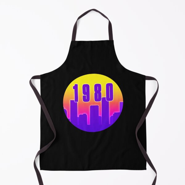 Item preview, City Scape Buildings Sunset 80S Theme, Patterns CityScape 1980 unique pattern Retro designed and sold by enigma3a.