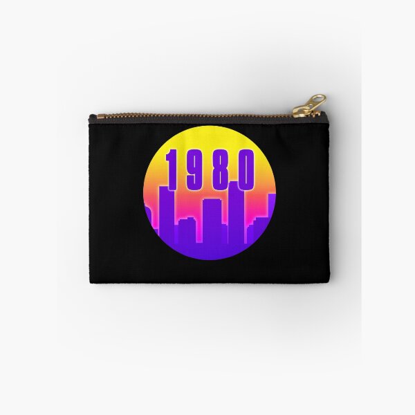 Item preview, City Scape Buildings Sunset 80S Theme, Patterns CityScape 1980 unique pattern Retro designed and sold by enigma3a.