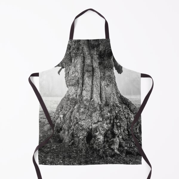 Item preview, Old Oak Tree Trunk In Fog by heidiannemorris © designed and sold by FOLK ART FUSION by heidiannemorris.