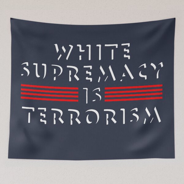 Item preview, white supremacy - is terrorism  designed and sold by Starstacks.