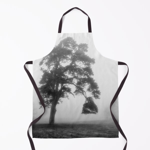 Item preview, Scots Pine in fog by heidiannemorris © designed and sold by FOLK ART FUSION by heidiannemorris.
