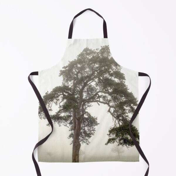 Item preview, Scots Pine in fog by heidiannemorris © designed and sold by FOLK ART FUSION by heidiannemorris.